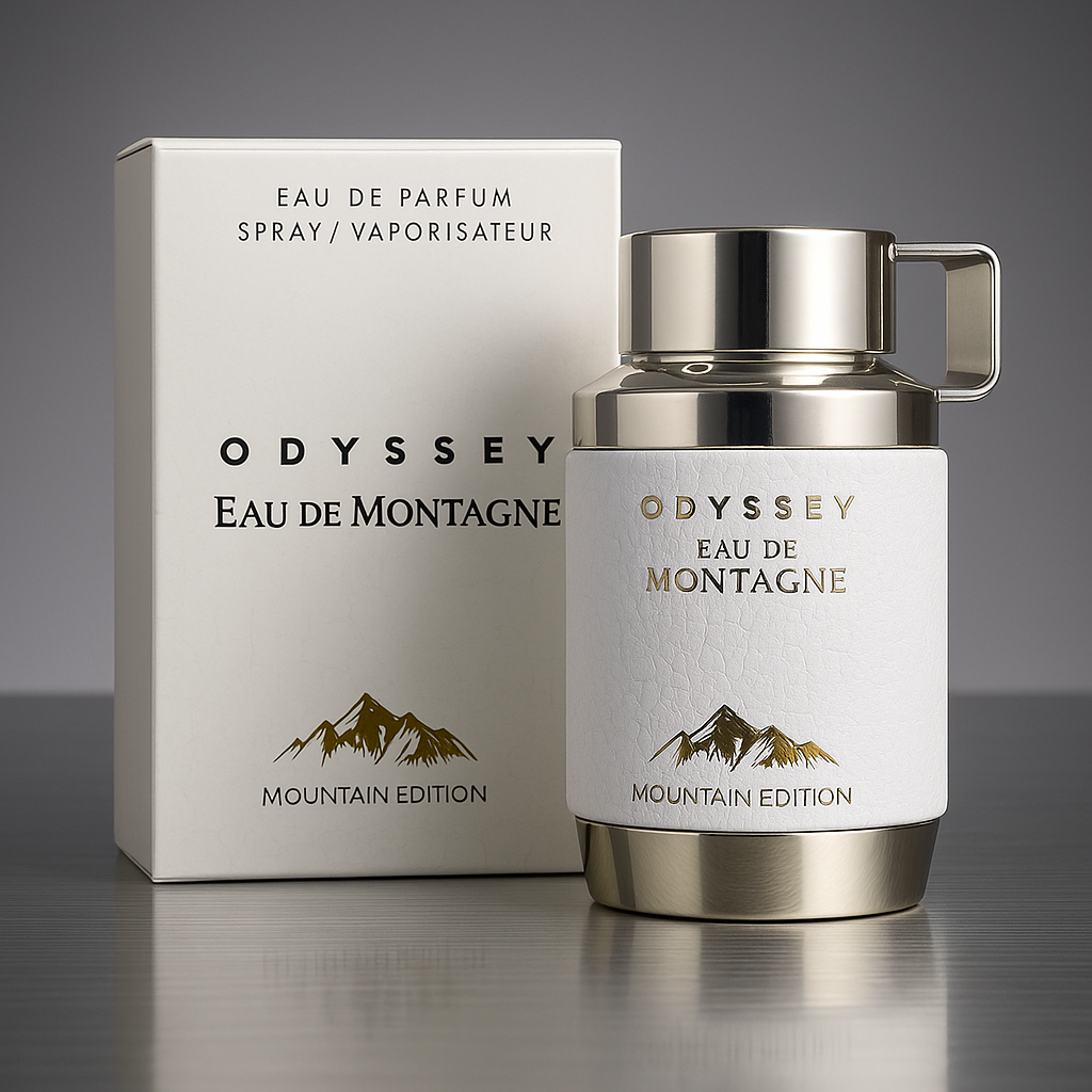 ODYSSEY EAU DE MONTAGNE – Eau de Parfum 100 ml | Perfume Oriental Vainilla Unisex