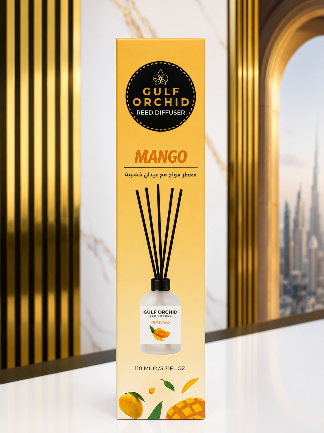 Difusor de Varillas Mango – Gulf Orchid