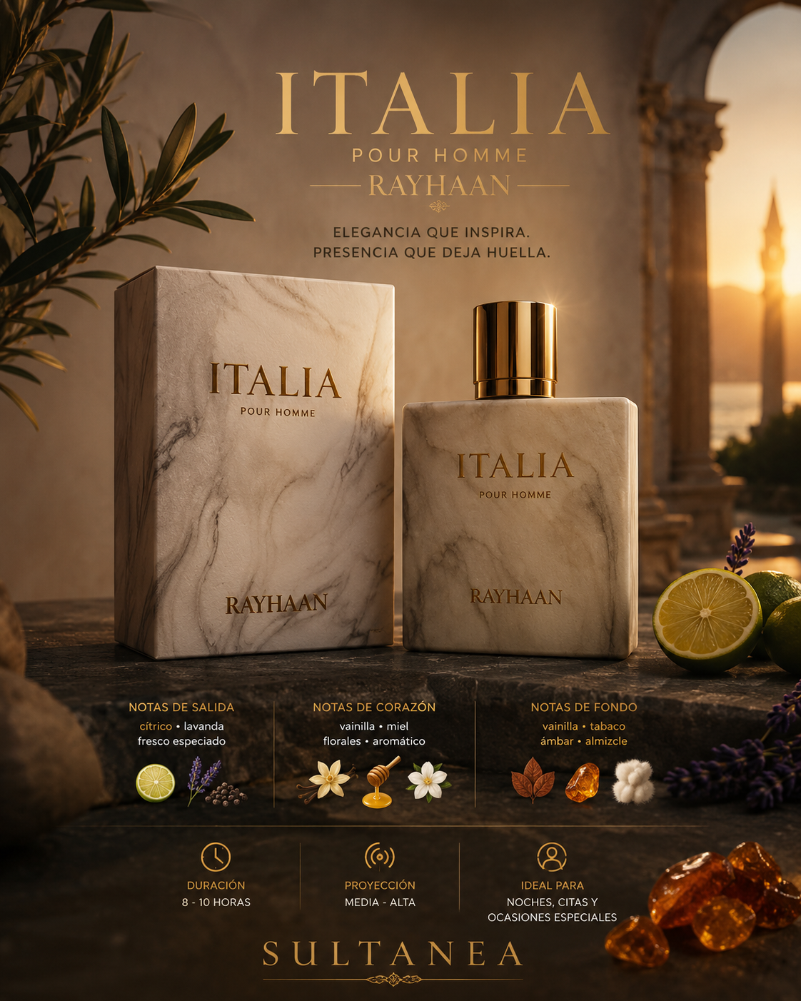 ITALIA POUR HOMME – RAYHAAN