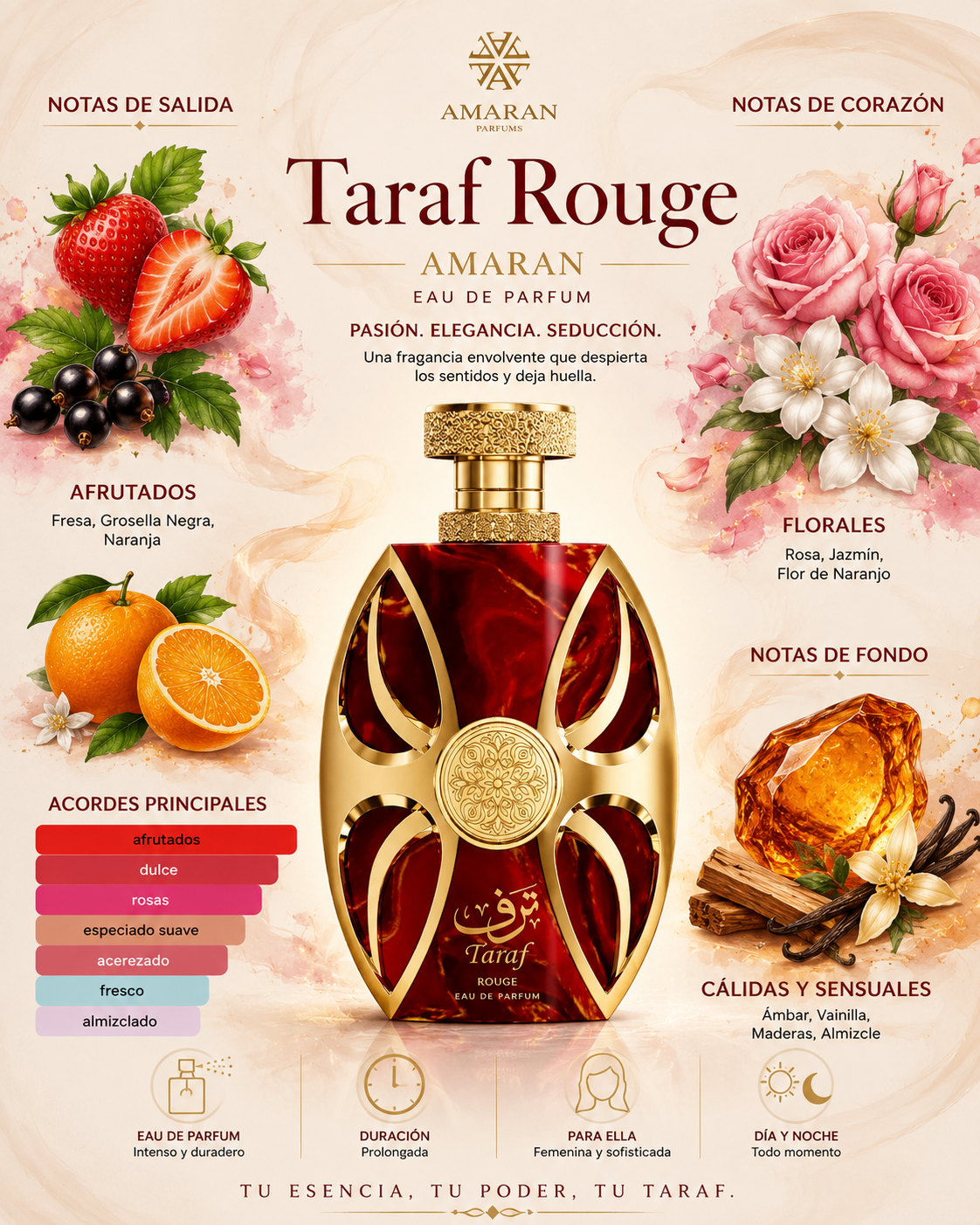 Amaran BXclusive Taraf Rouge Eau de Parfum 100 ml