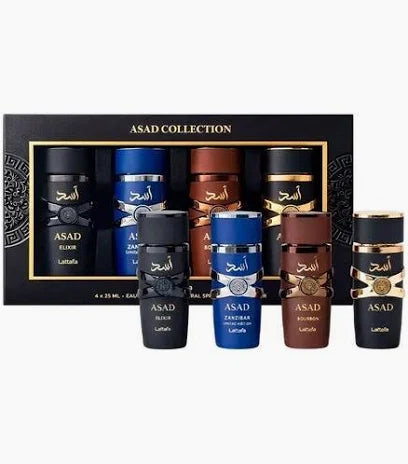 Lattafa Asad Collection Set de 4 x 25 ml