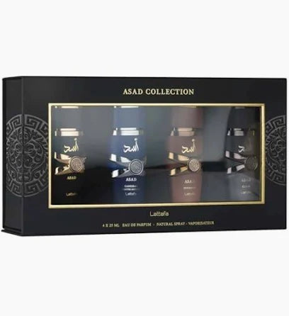 Lattafa Asad Collection Set de 4 x 25 ml